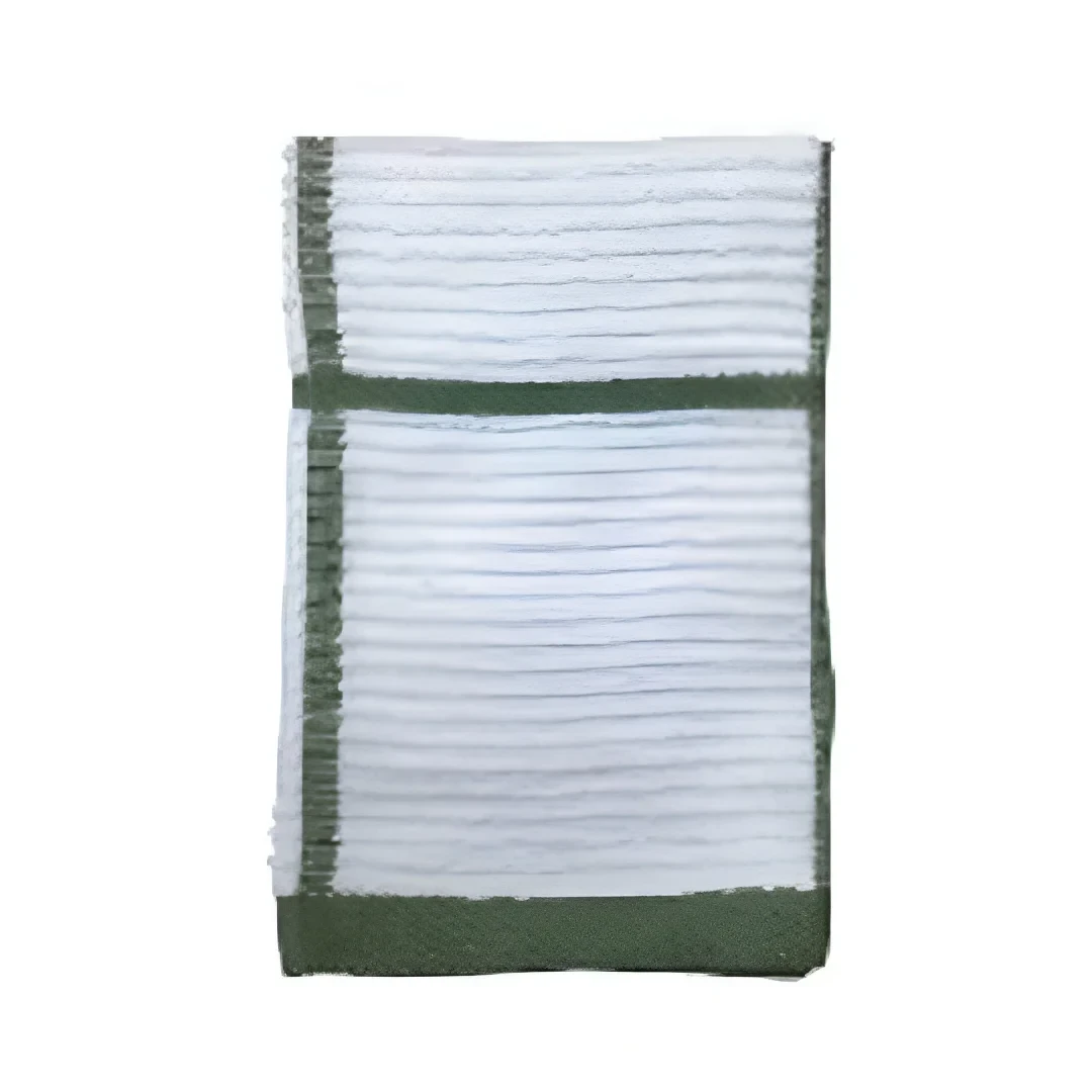 TOALLA P/ COCINA 2PZAS 12X12" 39G 768-1433612 BLANCO/VERDE