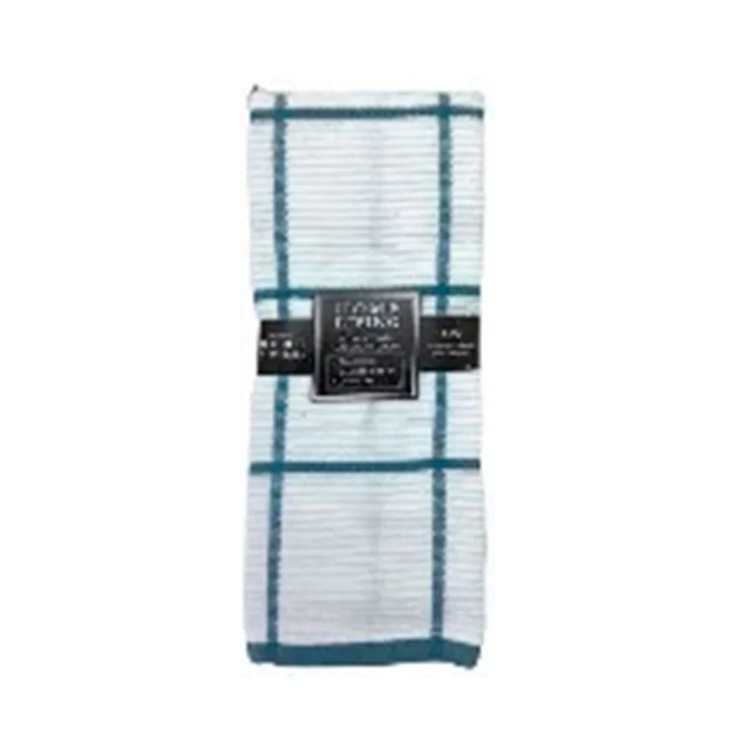 TOALLA P/ COCINA 15X25" 107G 768-1433603 BLANCO/AZUL