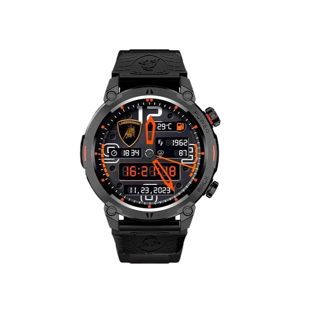 RELOJ LAMBORGHINI LB-SW ULTIMAE- LAMBO SMARTWATCH AVENTADOR ULTIMAE NERO NEMESIS